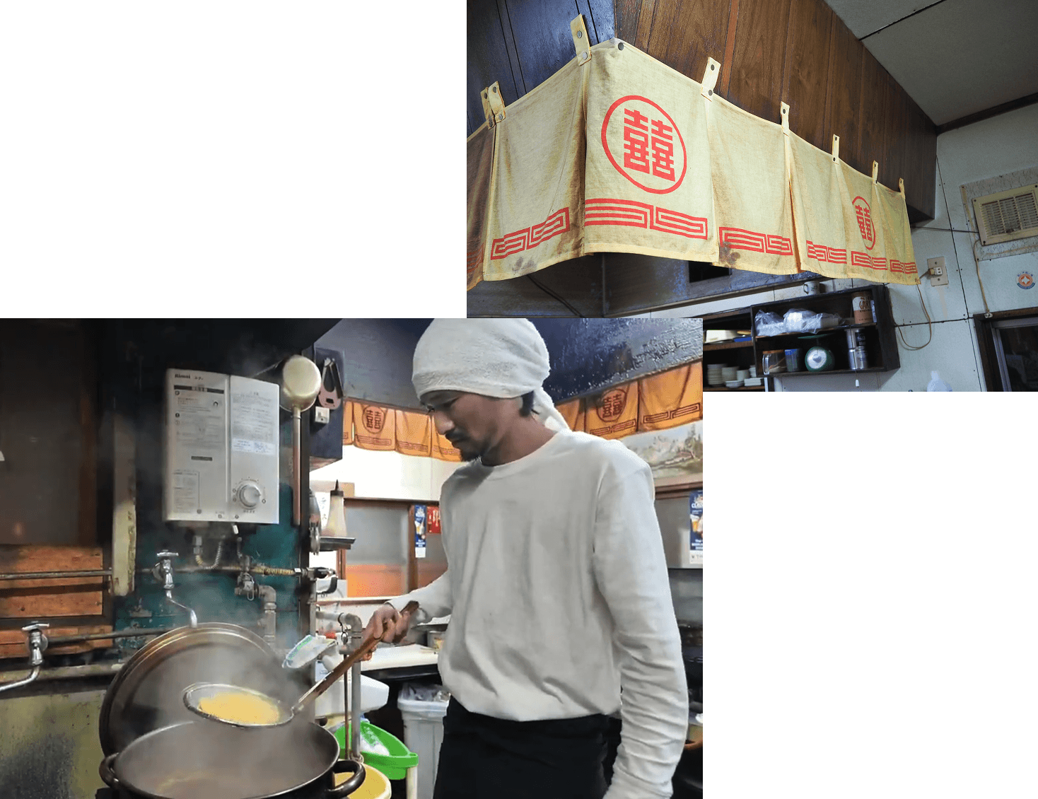 チャーシューメン＆キムチ半チャーハン